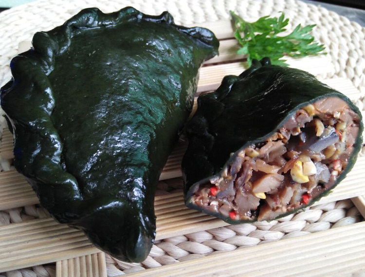 贵溪清明果 麻叶果8个装约1000g 青团子艾饺 辣或不辣 正宗家乡味