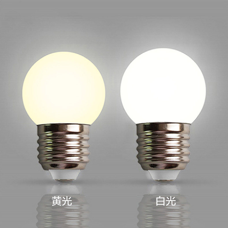 浪漫工业风led节能光源e14 e27螺口3w5w7w9w12w照射暖白黄光灯泡