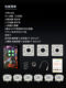 ສີ່ປຸ່ມຫົກປຸ່ມ PS4 ທີ່ບໍ່ມີການຊັກຊ້າ STEAM computer arcade Switch ເກມຄອນໂຊນໂທລະສັບມືຖື Apple 97 joystick