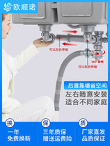 Kitchen sink double washing basin sewer pipe fittings sink sink set single double tank left and right drain pipe