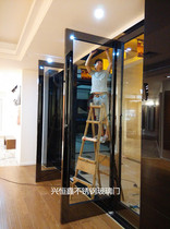 Shenzhen Glass Door Office Glass Door Hotel Glass Door Spring Glass Door Stainless Steel Glass Door