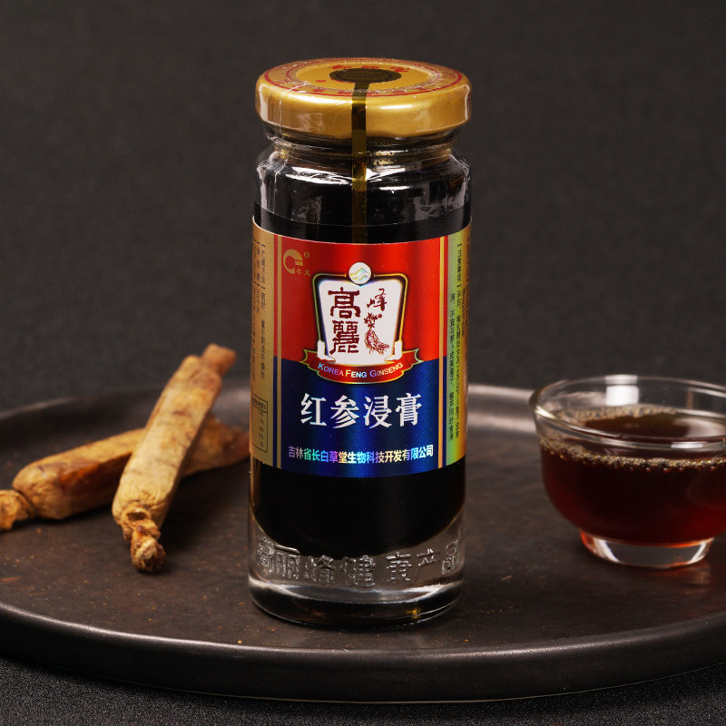 茗麒红参浸膏100g浓缩液红参液