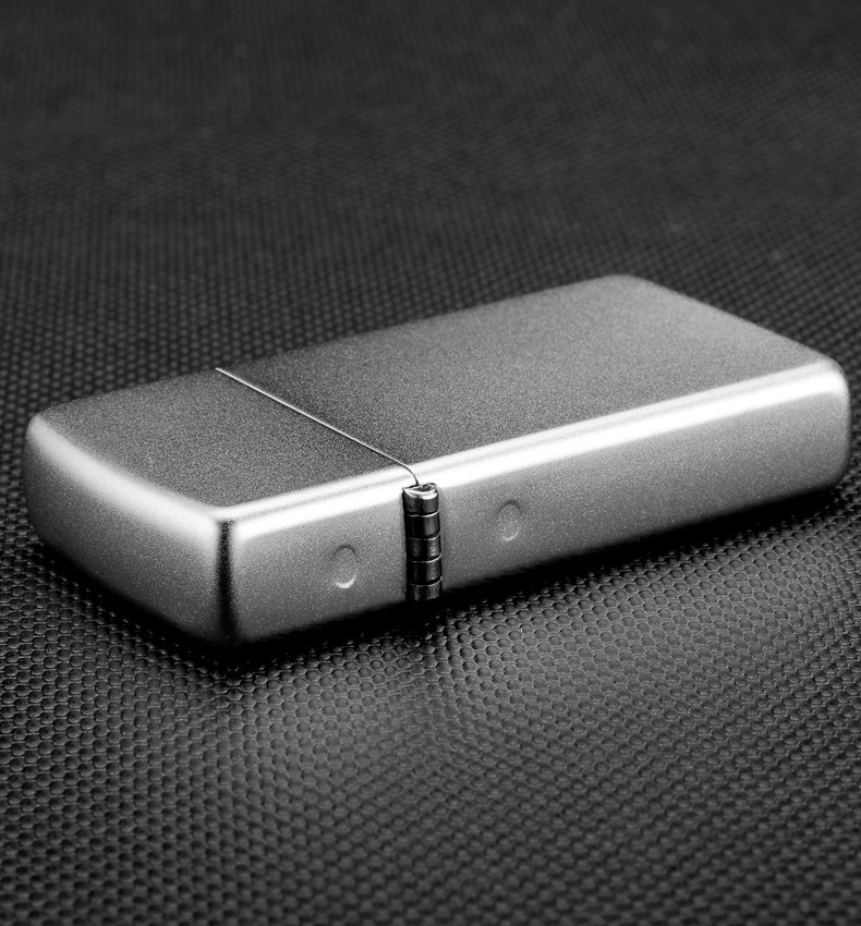 zippo打火机芝宝正版原装正品 纤巧机磨砂1605 窄机 女士礼物刻字