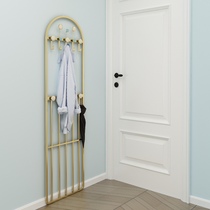 Corner coat rack Hanger Metal bedroom shelf Door wall hanging floor-to-ceiling corner cloakroom shelf
