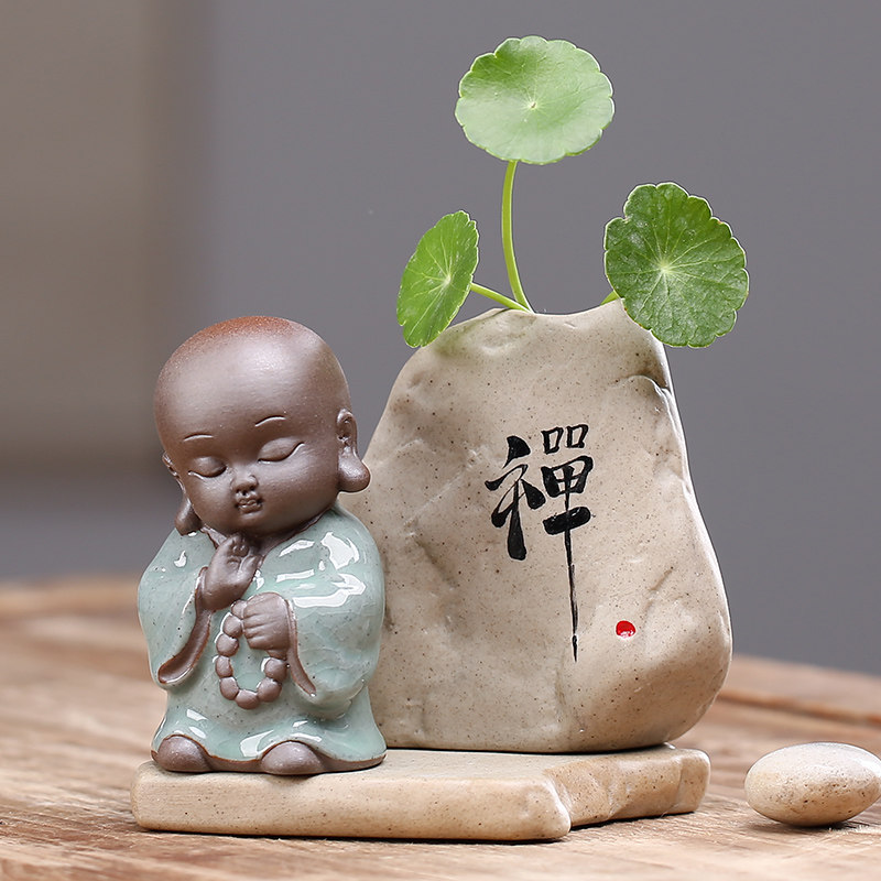 無相観音の禅の意味の陶磁器の仏像の装飾品