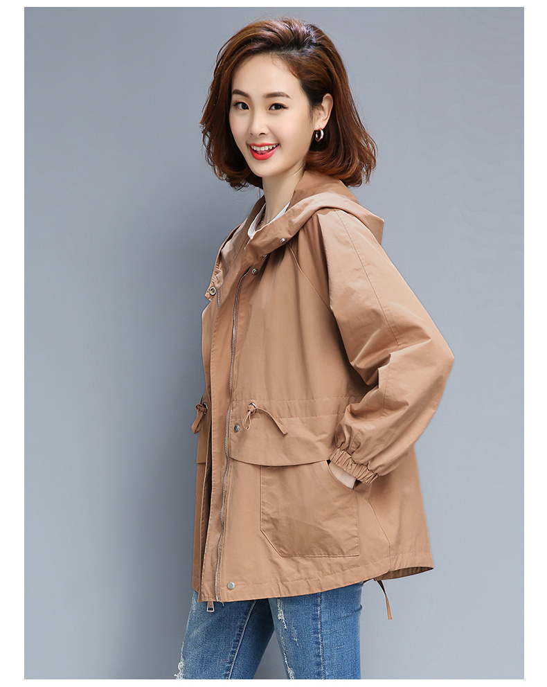 2018秋季新款风衣女短款韩版宽松百搭薄款女士大码休闲外套女春秋