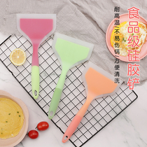 Pancake silicone shovel high temperature resistant pancake shovel non-stick pan special kitchenware baking spatula household Jade spatula