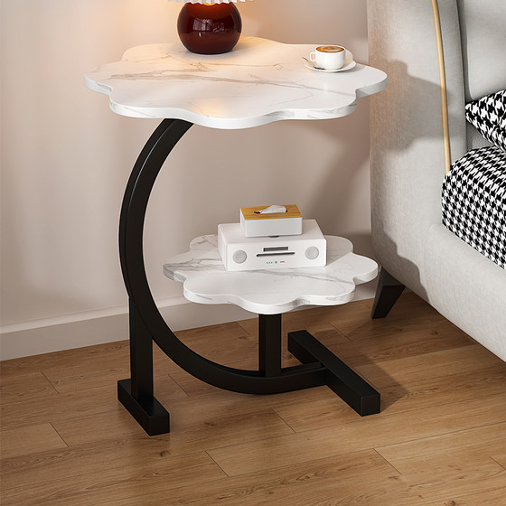 Internet celebrity bedside table, sofa side table, storage rack, mini coffee table, modern and minimalist bedroom bedside table, cart side table Internet celebrity bedside table, sofa side table, storage rack, mini coffee table, modern and minimalist bedroom bedside table, cart side table