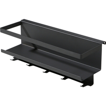 Cool too kitchen shelf hanging boxes and hooks(store commodity accessories)