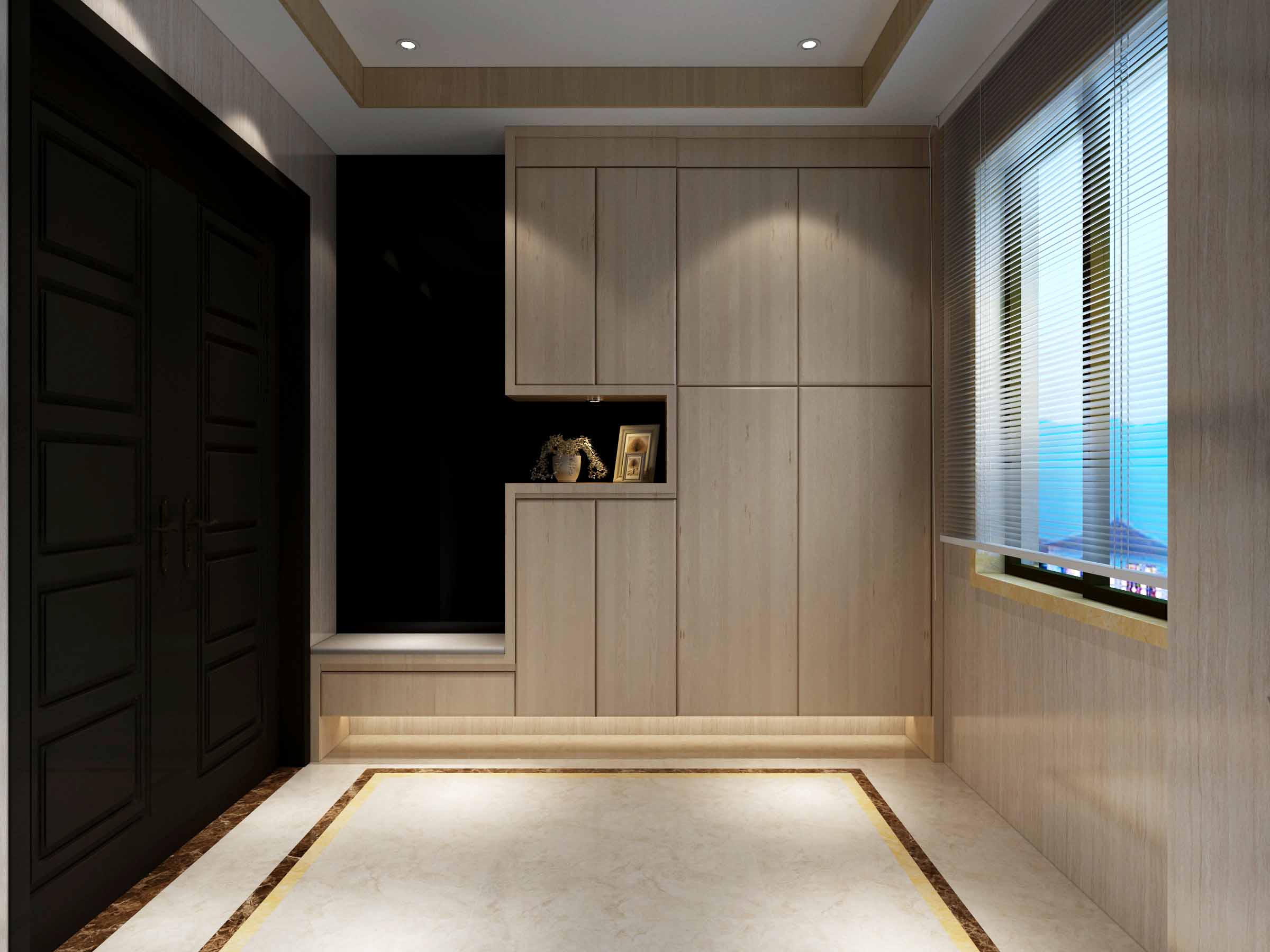 入户鞋柜这么做,朋友来了都赞不绝口!