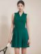 Parfois Tennis New Tennis Skirt V-Neck Ribbed Polo Waizging Pleated 고급 스포츠 드레스 Parfois Tennis New Tennis Skirt V-Neck Ribbed Polo Waizging Pleated 고급 스포츠 드레스