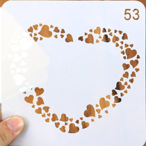 Five years eight classes manual DIY drawing aids 53 hollow painting stencils Hand account drawing board A309M