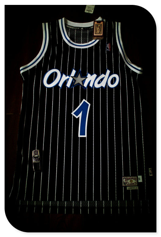 全新 nba 哈达威 魔术 黑丝 复古 sw 球衣