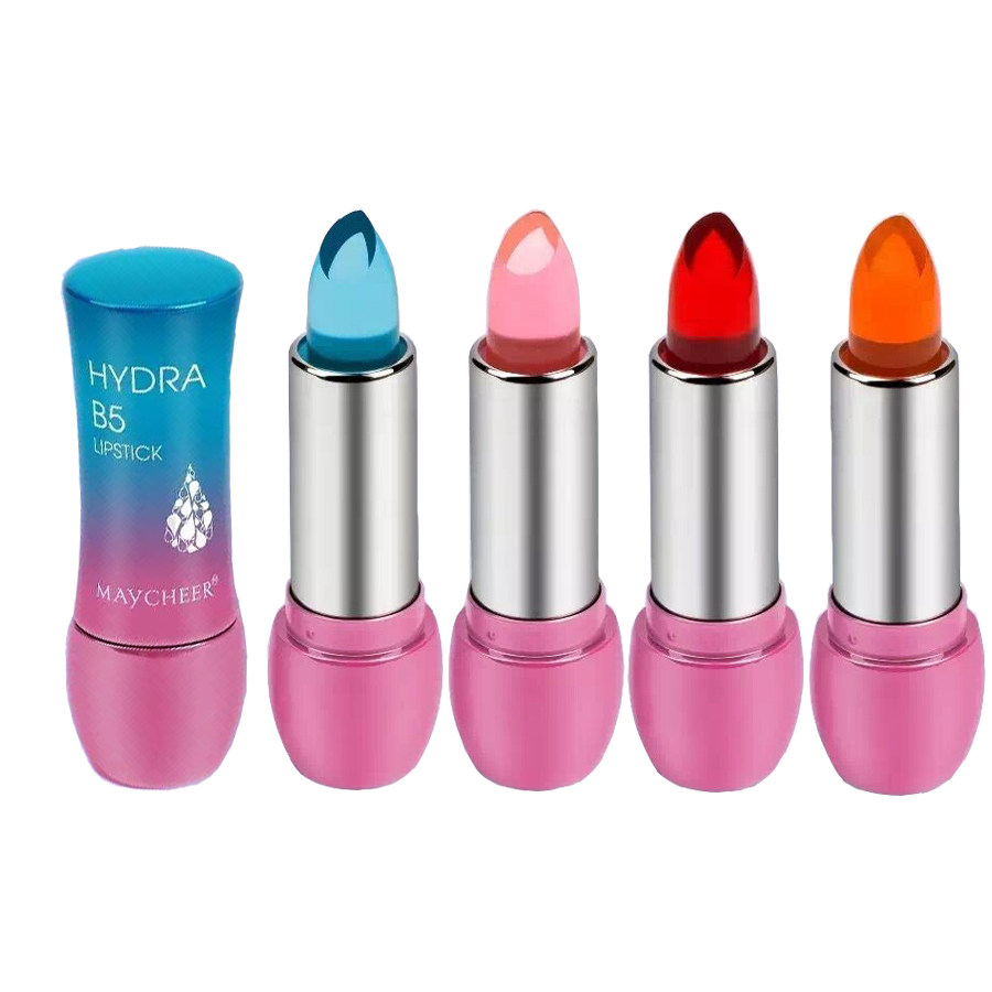 包邮美茜儿水光保湿果冻口红温变水晶补水滋润变色唇膏学生款少女_7折