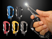 Golden Mean Japan imported multi-function fishing scissors with hanging ring buckle Lua Rock fishing PE line scissors