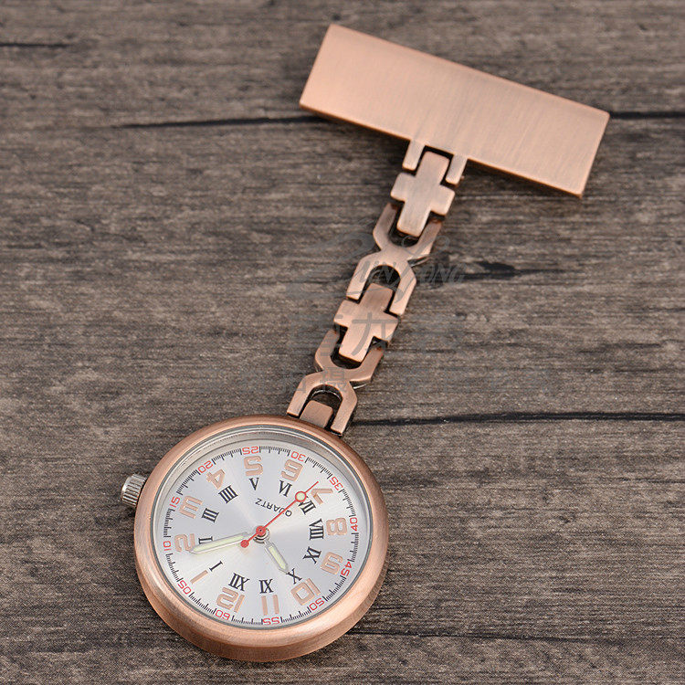 护士挂表医用胸表针扣时尚潮流夜光护士表挂表怀表包邮高档款