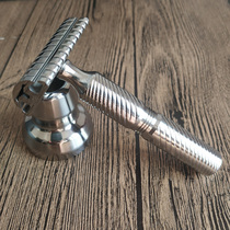 Dishi Manual Safety Shaver timeless Eternal Shaver Titanium Closed Tooth Polishing 68 with Base