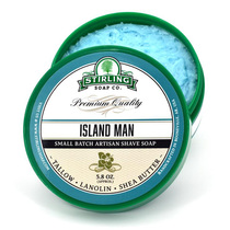 Dishi Shaving soap stirling island man stirling Bergamot Rum mixed flavor Shaving soap