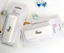 Tianmei Artemia Extra bright polishing block White bean pay block Nail tool