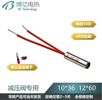Boyi carbon dioxide pressure reducing valve single head electric heating tube 36V110V220V10*36 12*60 mold heating rod