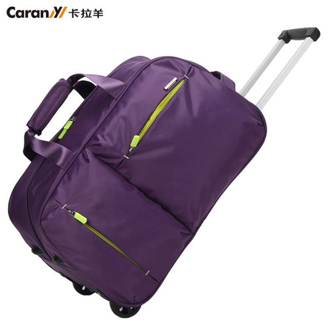 Kara sheep trolley bag travel bag men and women luggage bag lightweight Korean large capacity boarding case travel bag trolley bag Kara sheep trolley bag travel bag men and women luggage bag lightweight Korean large capacity boarding case travel bag trolley bag