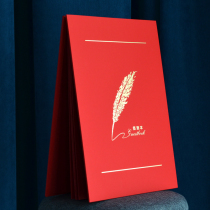 Event meeting sign in the business company annual meeting guest sign sign book creative guest list of many