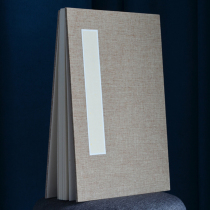 Chinese style classical simple business guest sign-in book sign-in this title Book opening conference signature book