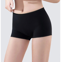 Diving kingdom hot spring waterproof anti-side leakage silicone boxer four-corner swimming trunks female girls safety pants leggings