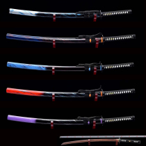 Dragon Springs Prolific Knife Sword Fight Knife Warrior Blade Long Style Japan Güt Knife Integrated Hand Knife Practice Weapon Machine Unopened Blade