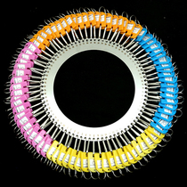 Super large key plate 80-bit management disc plate key storage multi-ring charter woman finishing can be marked artifact