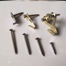 Hanging Painting Screw Hanging Cross Embroidered Nail Wall Painting Fixer Wall Nail Crystal Glass Expansion Screws Hang wedding photos