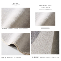 Bohemian round carpet home thickened computer swivel chair hanging basket cushion living room bedroom study net red floor mat