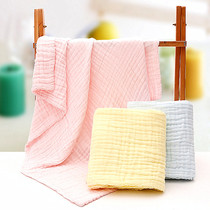 Batch 6-layer gauze saliva towel cotton foam baby cotton small square towel newborn wash towel children handkerchief