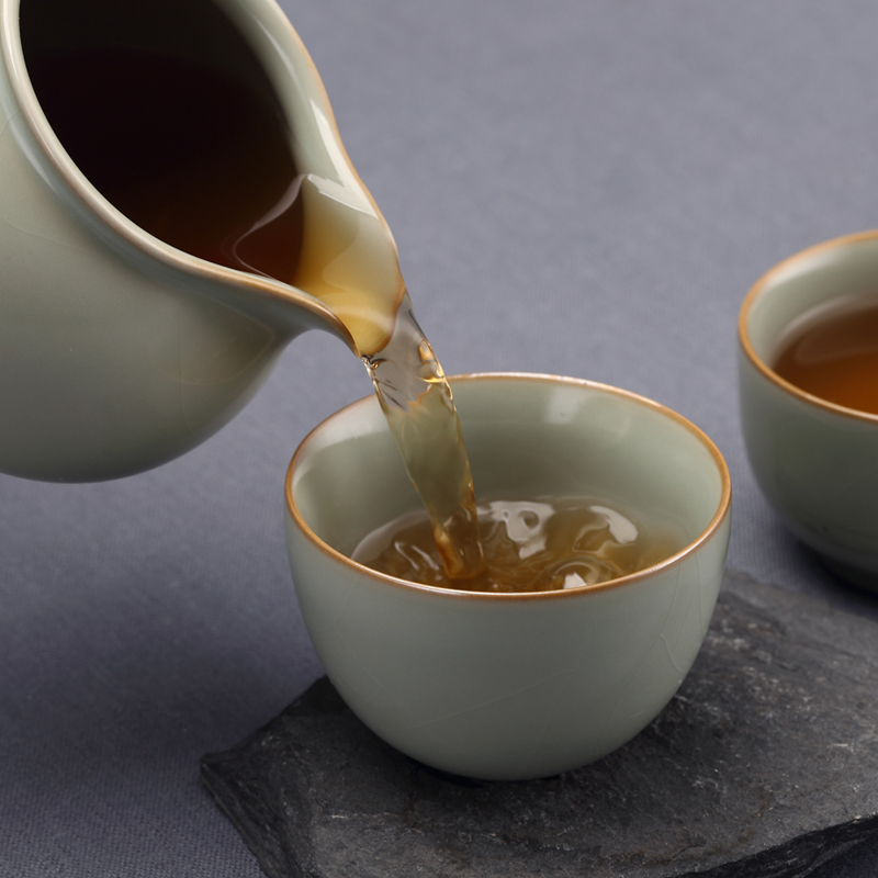 Restore ancient ways can raise your up start small to use manual kung fu tea set sample tea cup perfectly playable cup of creative ceramic tea cup