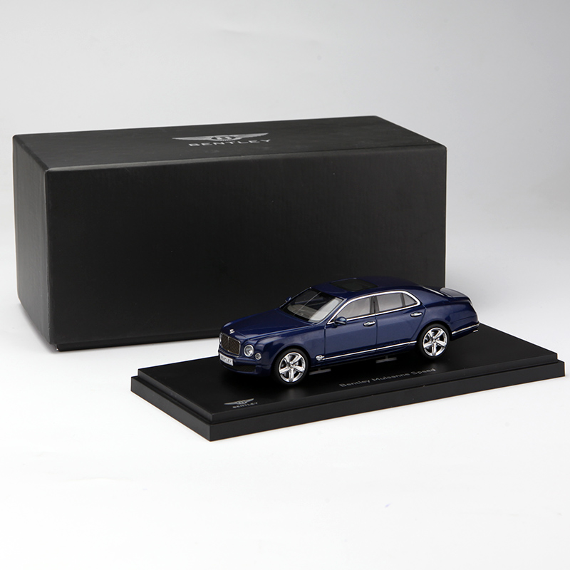 Beijing shang kyosho 1:43 bentley longed for is key-2 luxury car alloy simulation models display box with base