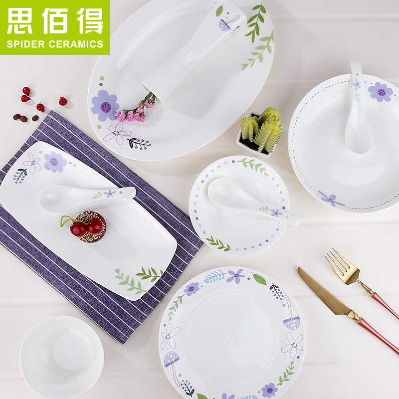Clearance, to 28 times or skull porcelain tableware portfolio suit creative home dishes dishes