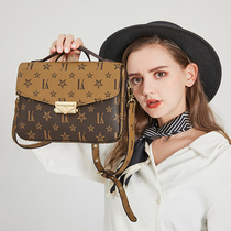 Hong Kong Tide Brand Joker New 2021 Vintage Fashion Joker Old Flower Flour Small Square Bag Pet Bag