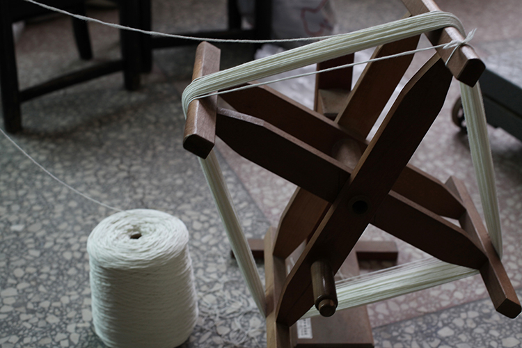 拙朴工舍 手工纺织天然植物蓝靛染色扎染冬季围巾