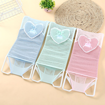 Baby bath net Baby bath tub bath rack can sit and lie newborn bath artifact bath rack net pocket bracket universal