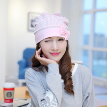 Confinement hat Spring and autumn warm maternity hat winter headscarf maternal postpartum supplies spring and summer thin section