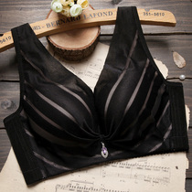 Vest-style thin non-steel rims underwear sexy deep V gathering adjustment bra collection sub-milk concentrated Lady Bra