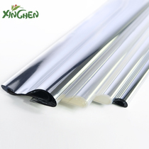 70 sheets 60 number 70 all transparent plastic paper silver light paper flower packaging material cellophane flower wrapping paper