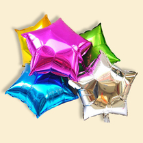 36-inch five-pointed star aluminum balloon wedding birthday party hotel decoration mall decoration shop decoration balloon