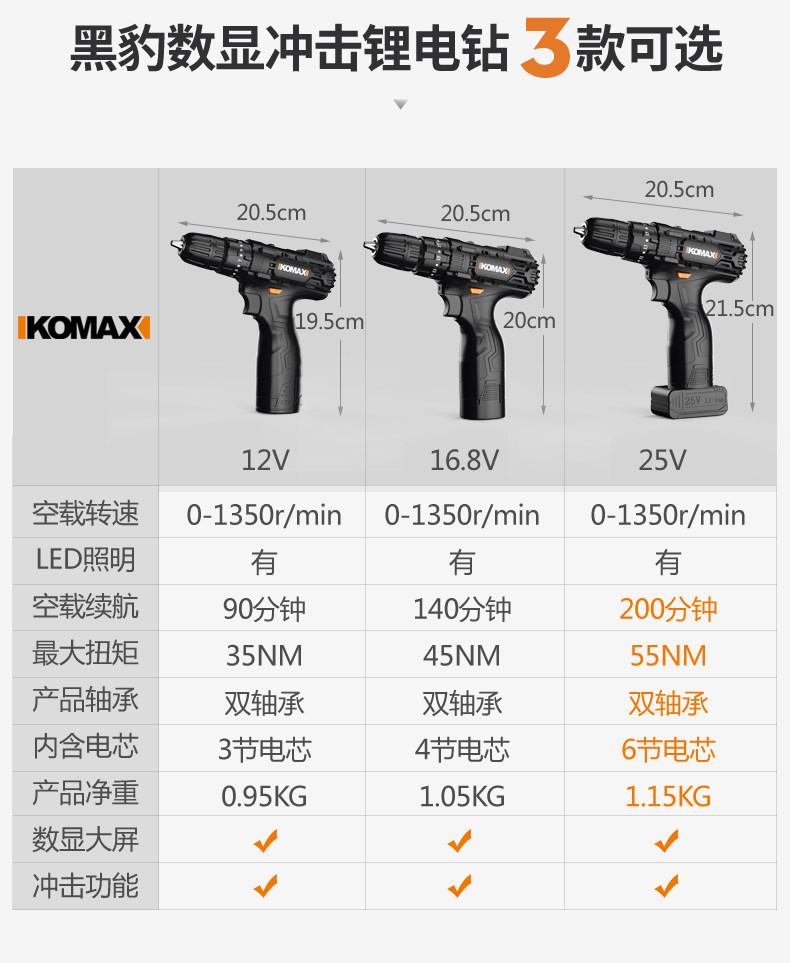 手电钻转家用手钻充电式工具锂电多功能冲击钻电动12v螺丝刀