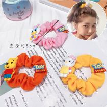 Childrens Hair Circle Baby Cartoon Doll Large Intestine Cute Girl Hair Tie Rubber Strands Hair String Hair Rope