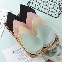 Beauty Back Breast Pad Thickened Latex Underwear Spacer Drop Shaped Split Mold Cup Wrap Side Lock Side Sports Bra Inserts
