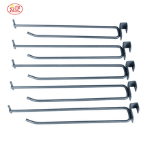 Supermarket shelf orifice plate net hook double line hook Clothing store display rack slot plate hole plate hook bowl plate L-shaped hook