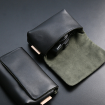 Mekee genuine leather camera bag Canon G7X3 Ricoh GR3 Cowhide lasso Sony RX100M7 simple Yak leather bag