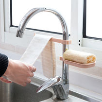 Faucet drain rack-free toilet multi-purpose storage rack kitchen sink sponge rag drain rack