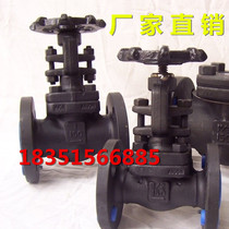 J41H-25 40 64 100C Forged steel A105 High pressure gate valve Globe valve DN15 20 25 32 40 50